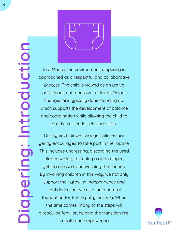 Montessori Toddler Practical Life Curriculum (Ages 18-36 Months)