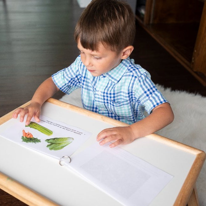 Grows vocabulary as they work