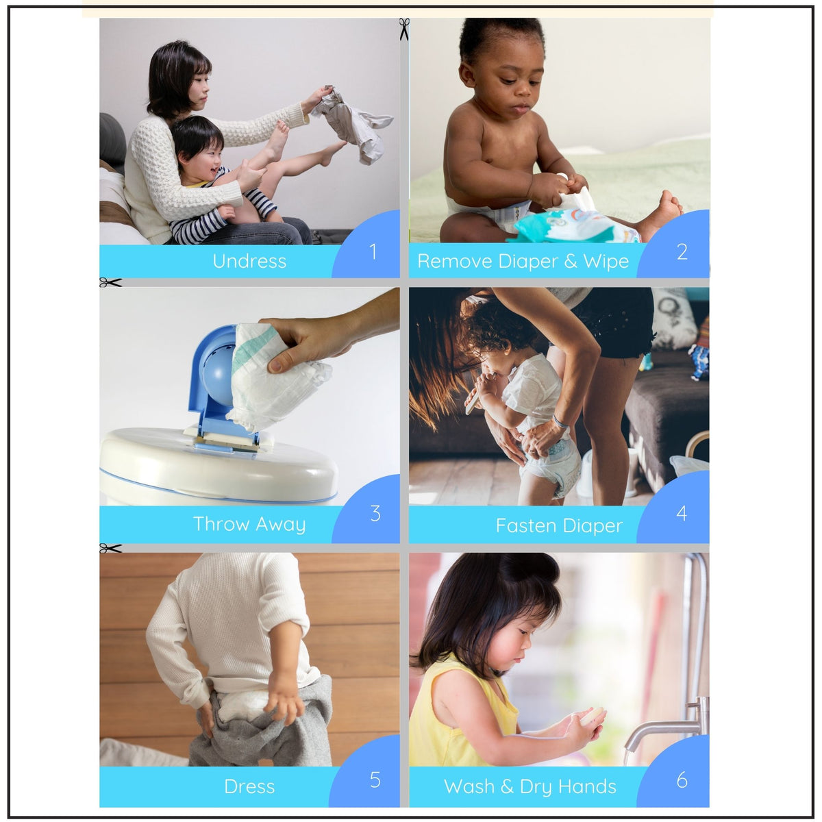 Montessori Toddler Diapering and Toilet Learning (Potty Training) Guide
