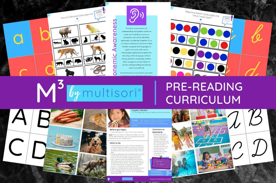 Complete Montessori Primary Curriculum For Ages 2.5-6.5 | Multisori