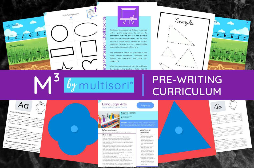 Complete Montessori Primary Curriculum (Ages 2.5-6.5)