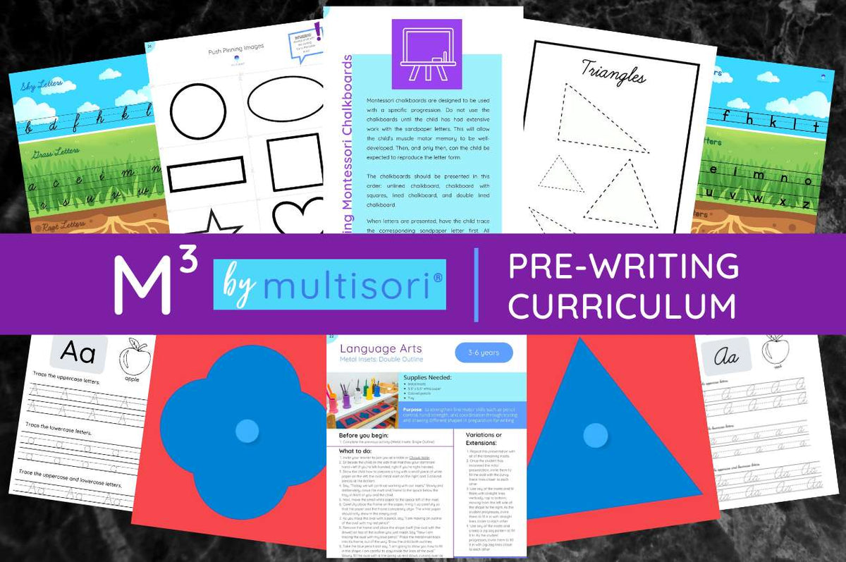 Montessori Primary Language Arts Curriculum (Ages 3-9)