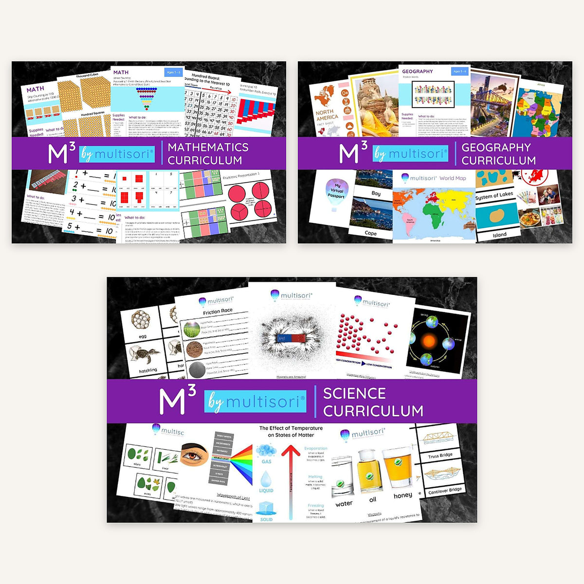 Complete Montessori Primary Curriculum (Ages 2.5-6.5)