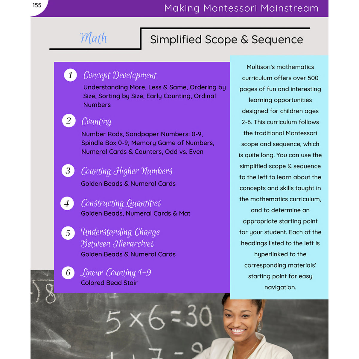 Montessori Primary Mathematics Curriculum (Ages 2.5-6.5)