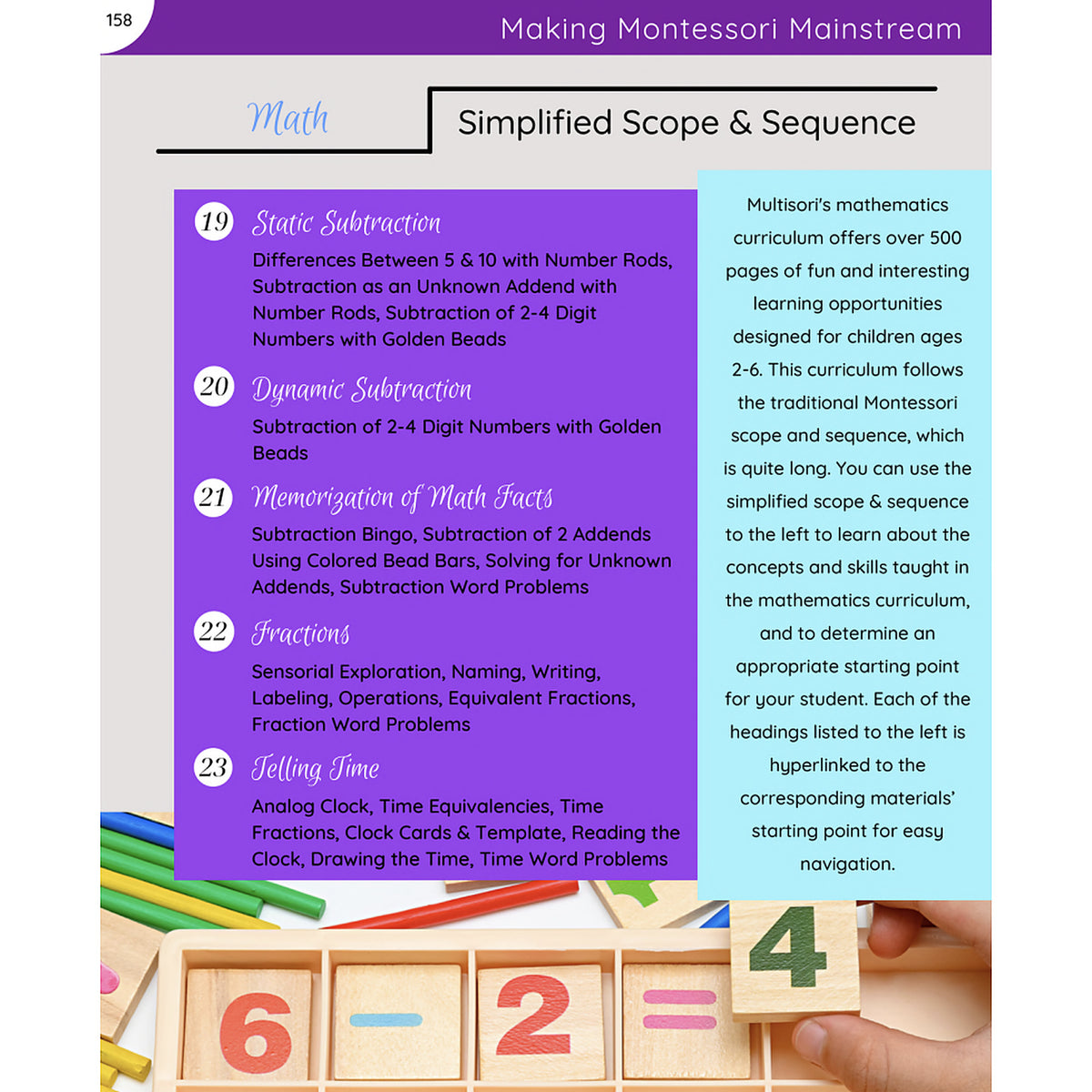 Montessori Primary Mathematics Curriculum (Ages 2.5-6.5)