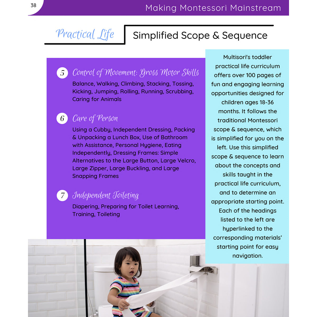 Complete Montessori Toddler Curriculum (Ages 18-36 months)