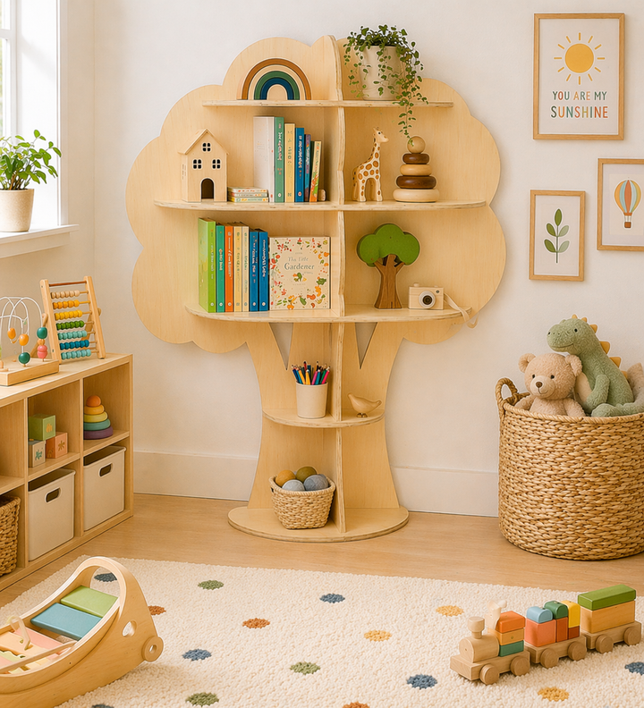 The Giving Tree Inspired Bookshelf