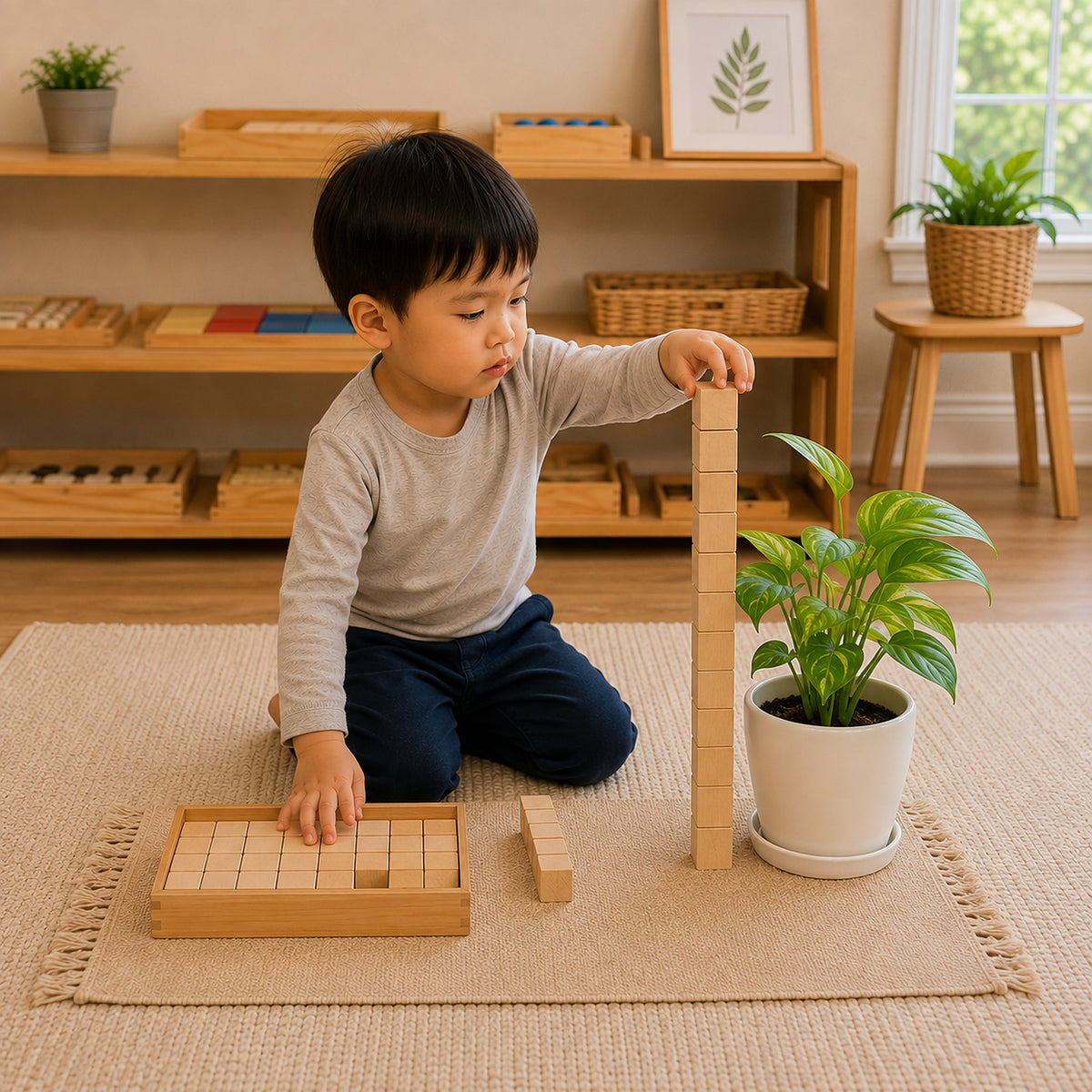 Montessori Toddler Early Math Curriculum (Ages 18-36 Months)