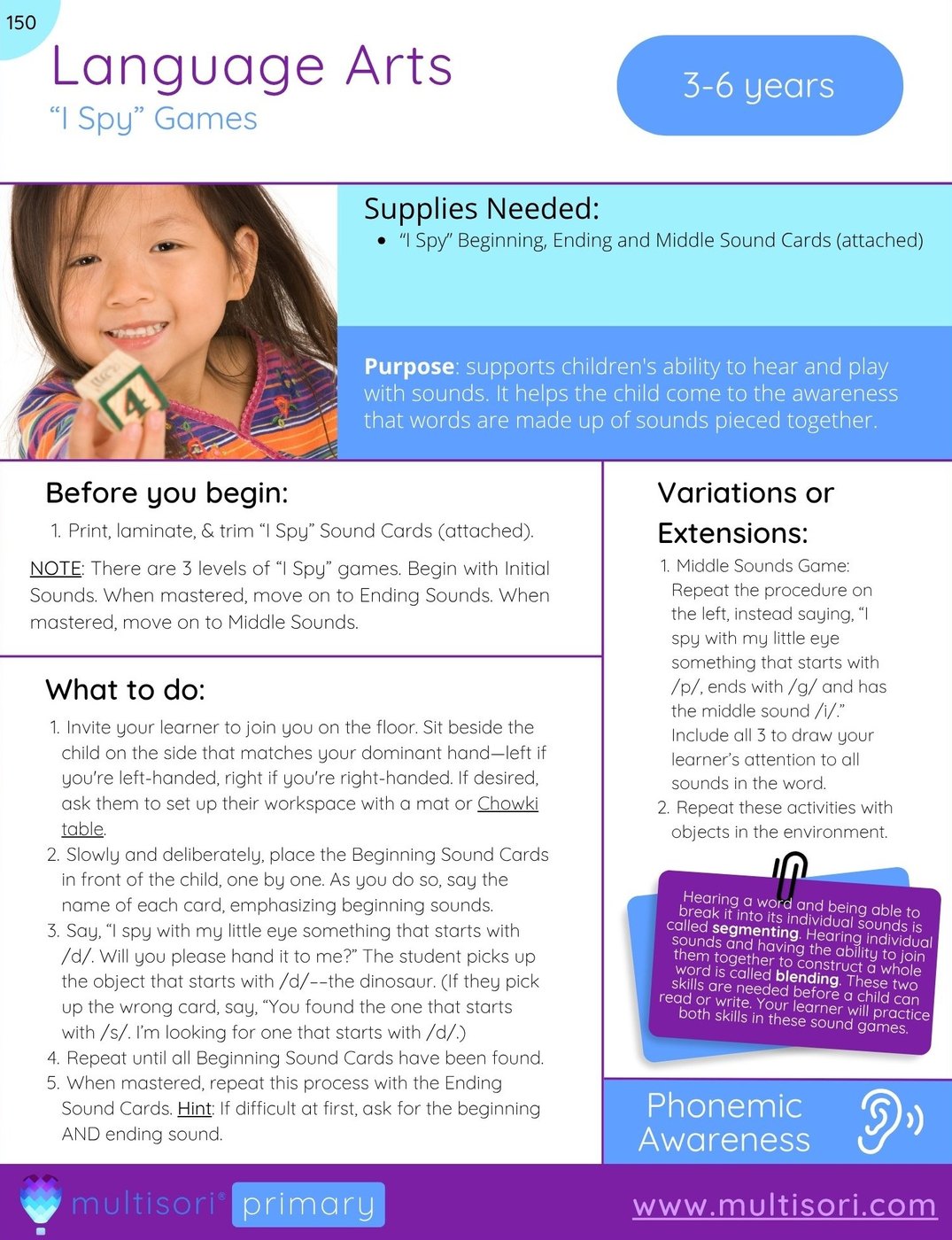 Sample page: scripted lesson
