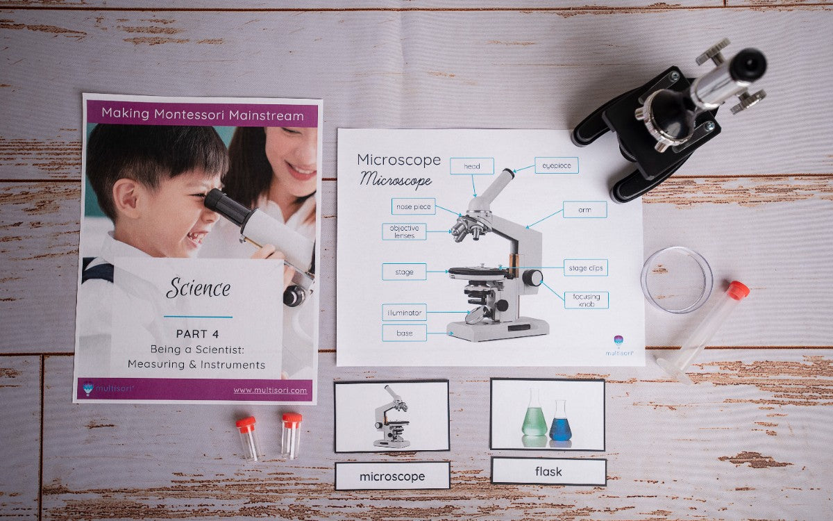 Children learn to be a scientist